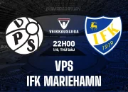 VPS Taklukkan IFK Mariehamn dengan Skor 4-0 di Veikkausliiga