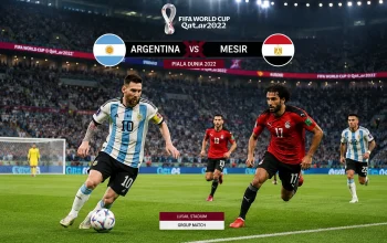 Argentina vs Mesir: Drama Sepak Bola di Piala Dunia 2026