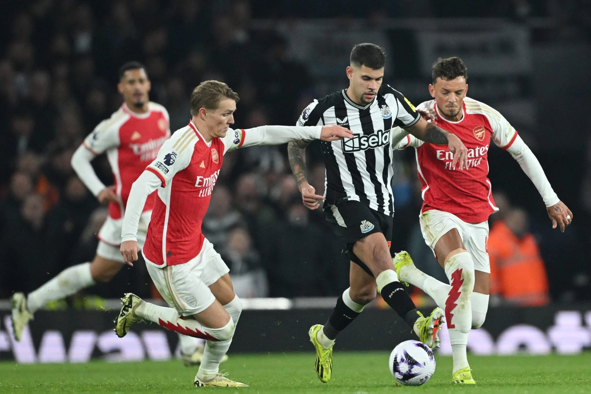 Arsenal Mengamankan Bruno Guimarães dari Newcastle untuk Pertahanan Gelar Premier League