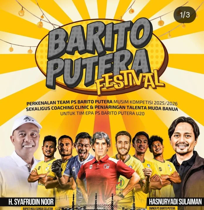 Barito Putera: Dari Paskibraka hingga Transaksi Bintang Bola