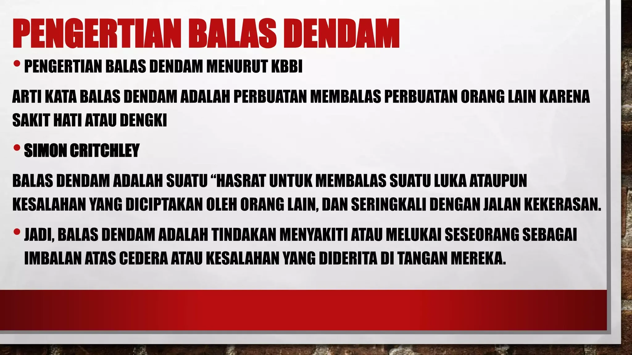 Bentuk Balas Dendam yang Berbeda: Dari Kasus Kriminal hingga Transformasi Pribadi