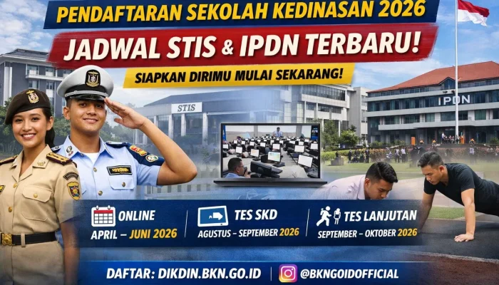 BKN Siapkan Pendaftaran Sekolah Kedinasan dan CPNS 2026, Ini Informasi Terbaru