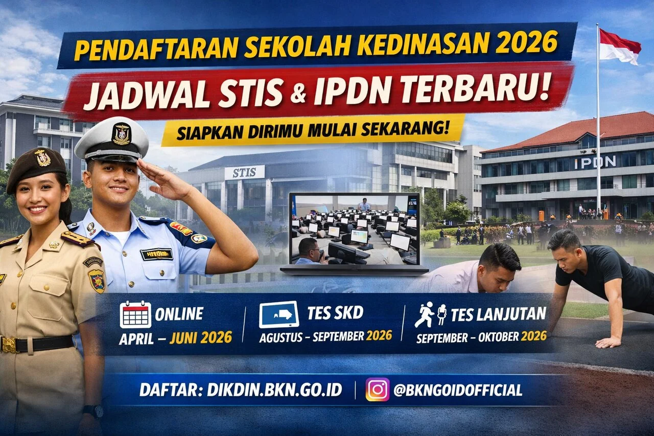 BKN Siapkan Pendaftaran Sekolah Kedinasan dan CPNS 2026, Ini Informasi Terbaru