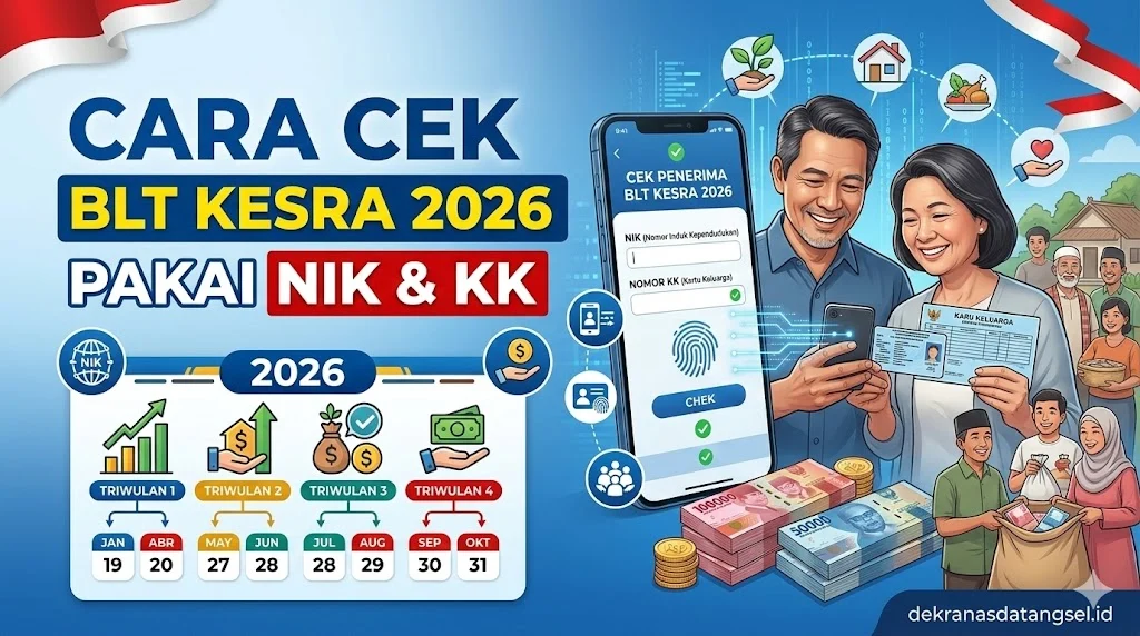 BLT Kesra 2026: Syarat, Jadwal, dan Cara Cek Penerima Bantuan Langsung Tunai