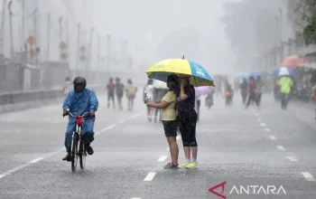 Cuaca Jakarta Minggu 16 Agustus 2026: Berawan Seharian dengan Suhu 26-34 Derajat Celsius