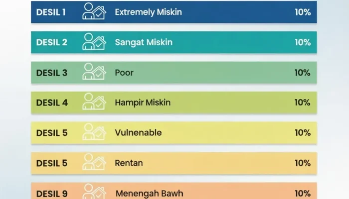 Desil 9: Mengenal Pengelompokan Kesejahteraan Masyarakat dan Cara Mengubah Data