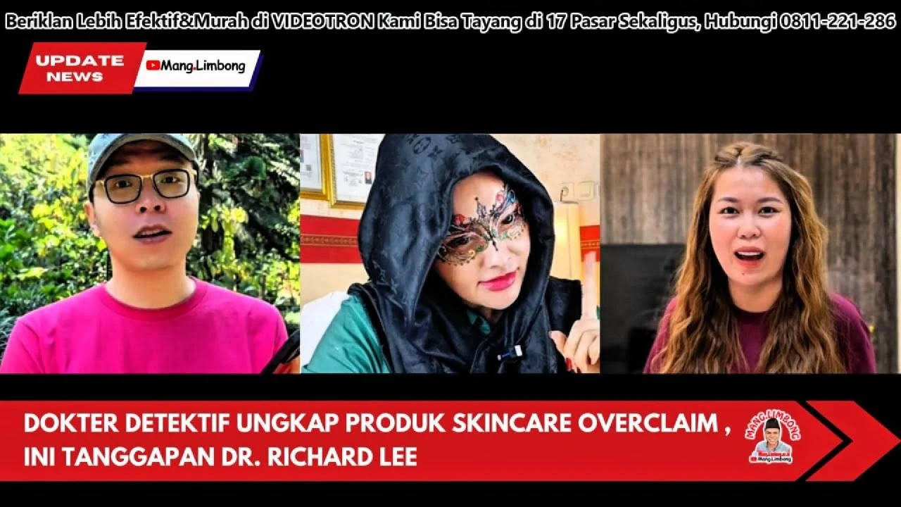 Dr. Richard Lee Terlibat Kasus Skincare Ilegal, Persidangan Memanas