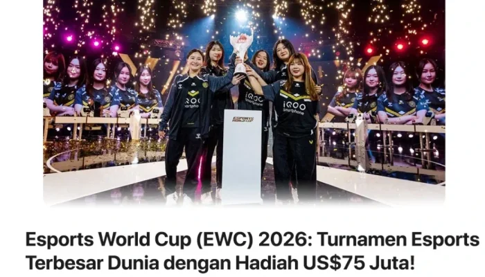 EWC 2026: India Siap Menantang di Esports World Cup dengan Kontingen Terbesar