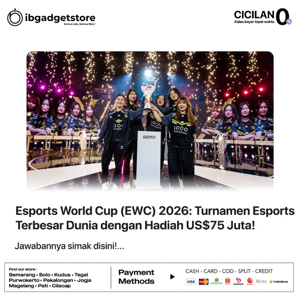 EWC 2026: India Siap Menantang di Esports World Cup dengan Kontingen Terbesar