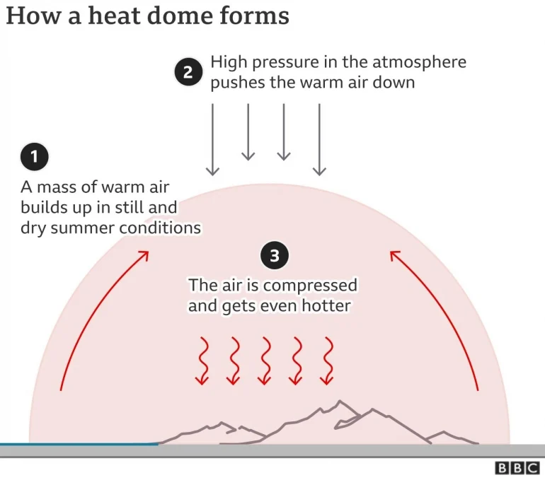 Fenomena Heat Dome: Mengenal Suhu Ekstrem yang Mengancam
