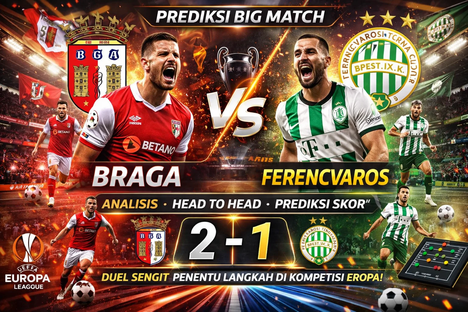 Ferencvaros vs Twente: Pertarungan Sengit di Kancah Eropa