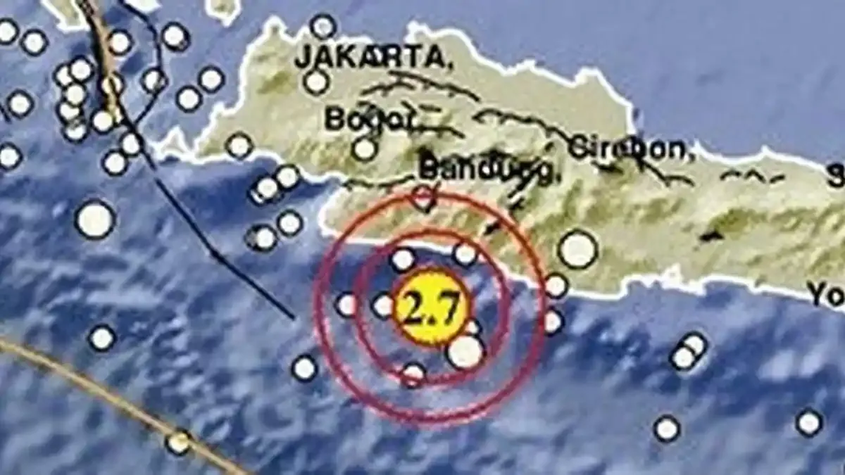 Gempa Bandung: Getaran Gempa Kedalaman 7 Km Guncang Kabupaten Bandung Jawa Barat