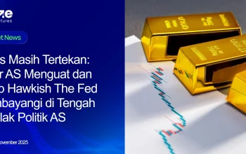 Harga Emas Diperkirakan Menguat di Tengah Pelemahan Dolar AS
