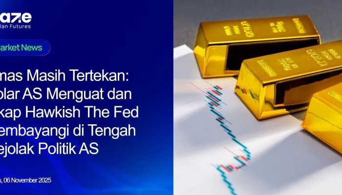 Harga Emas Diperkirakan Menguat di Tengah Pelemahan Dolar AS