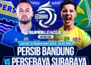 Indosiar Live: Jadwal Bola Dewata Challenge Series 2026 dan Link Live Streaming Persib vs Persebaya