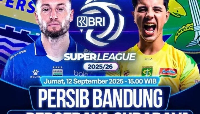 Indosiar Live: Jadwal Bola Dewata Challenge Series 2026 dan Link Live Streaming Persib vs Persebaya