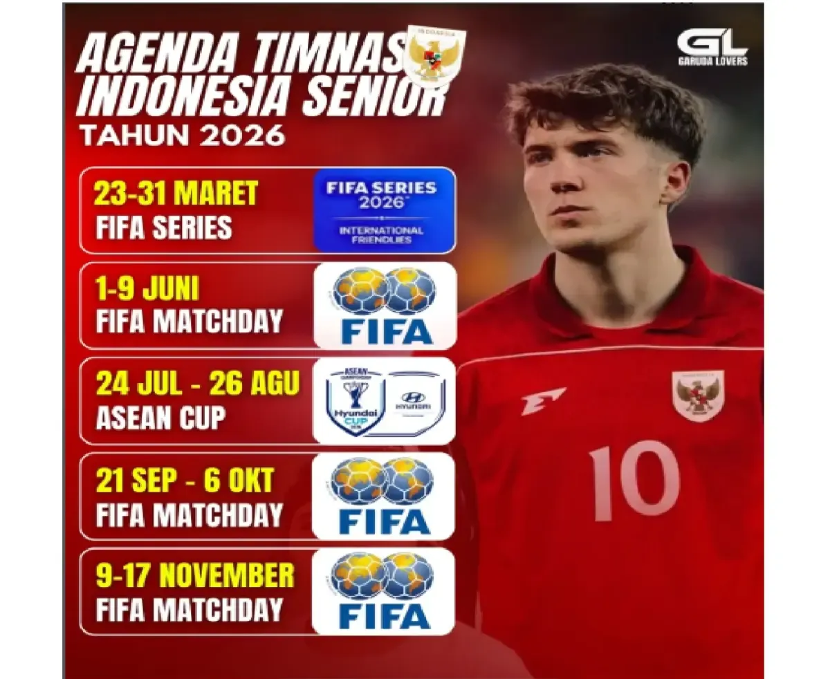 Jadwal Piala AFF 2026 dan FIFA ASEAN Cup 2026: Persiapan Timnas Indonesia dan Pertandingan Seru