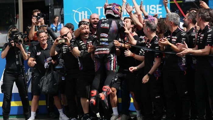 Jorge Martin Dominasi Sprint Race MotoGP Inggris 2026 di Silverstone