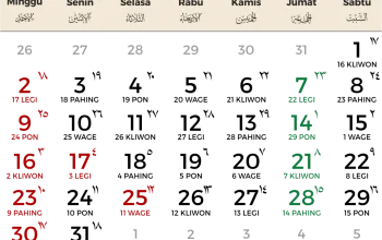 Kalender Agustus 2026: Hari Libur, Cuti, dan Long Weekend