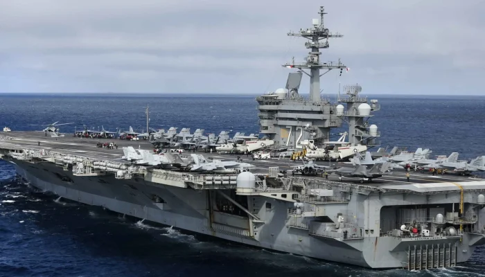 Kapal Induk USS Abraham Lincoln Menghadapi Krisis Moril dan Tekanan Psikologis