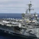 Kapal Induk USS Abraham Lincoln Menghadapi Krisis Moril dan Tekanan Psikologis