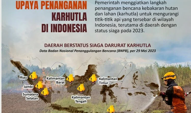 Kebakaran Hutan di Indonesia: Pemerintah Perkuat Upaya Pemadaman