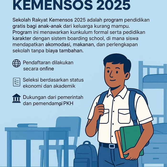 Kemensos Sekolah Rakyat: Membangun Masa Depan Anak-Anak Kurang Mampu