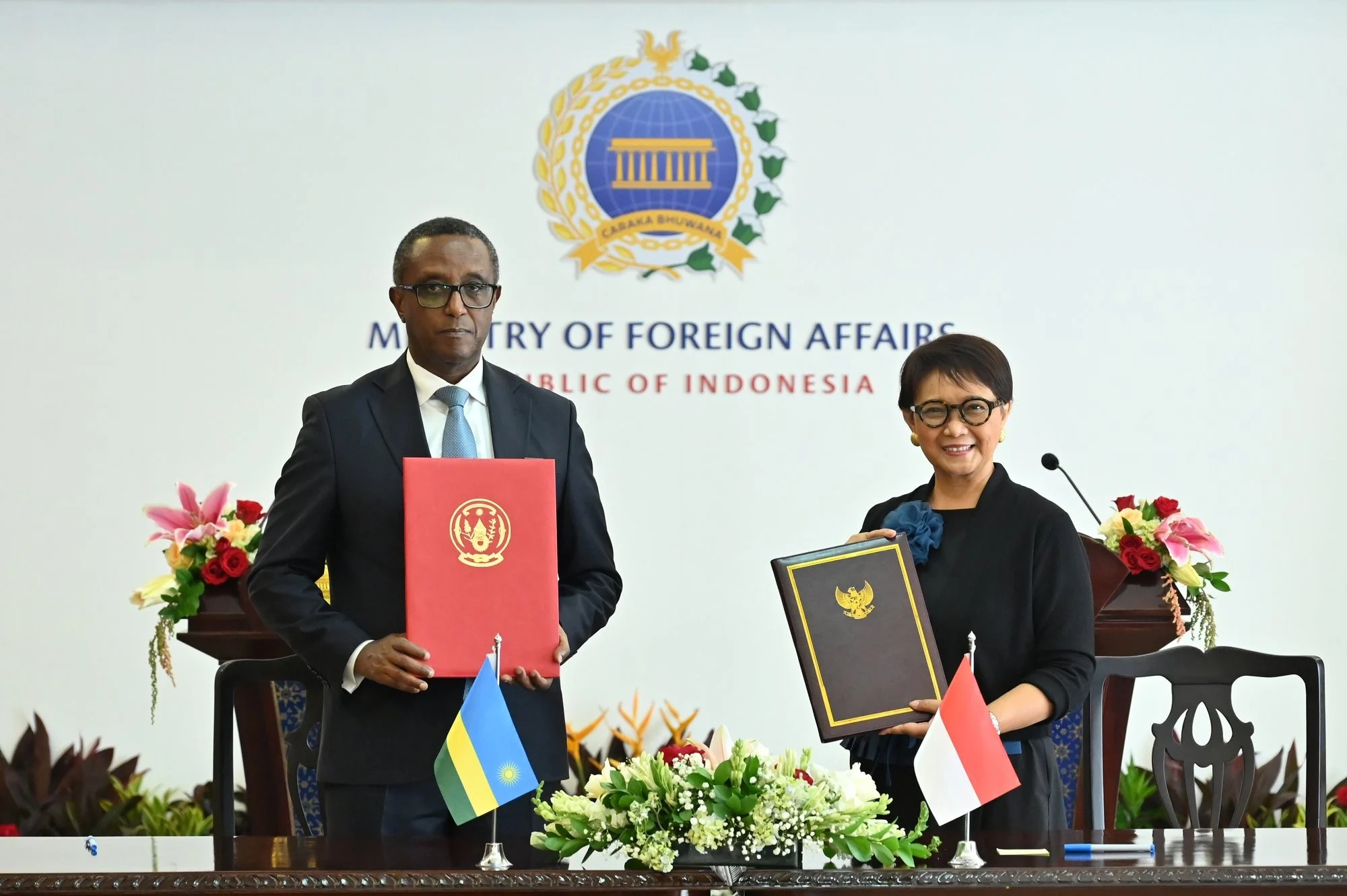 Kemlu Dorong Perjanjian Perdagangan dengan Rwanda dan Meningkatkan Kohesi Sosial di ASEAN