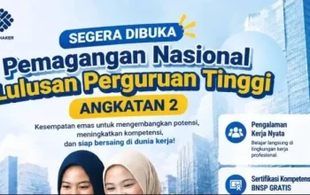Kemnaker Buka Pendaftaran Magang Nasional Angkatan 2, 150 Ribu Kuota Tersedia