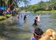 Masyarakat Desa Penaruban Merayakan HUT RI dengan Menjala Ikan dan Melestarikan Lingkungan