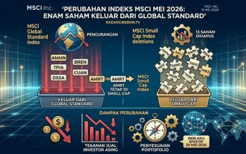 MSCI Keluarkan Dua Saham Indonesia dari Global Standard Index, Simak Dampaknya