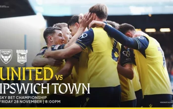 Oxford United Siap Tantang Ipswich Town di Laga Persahabatan