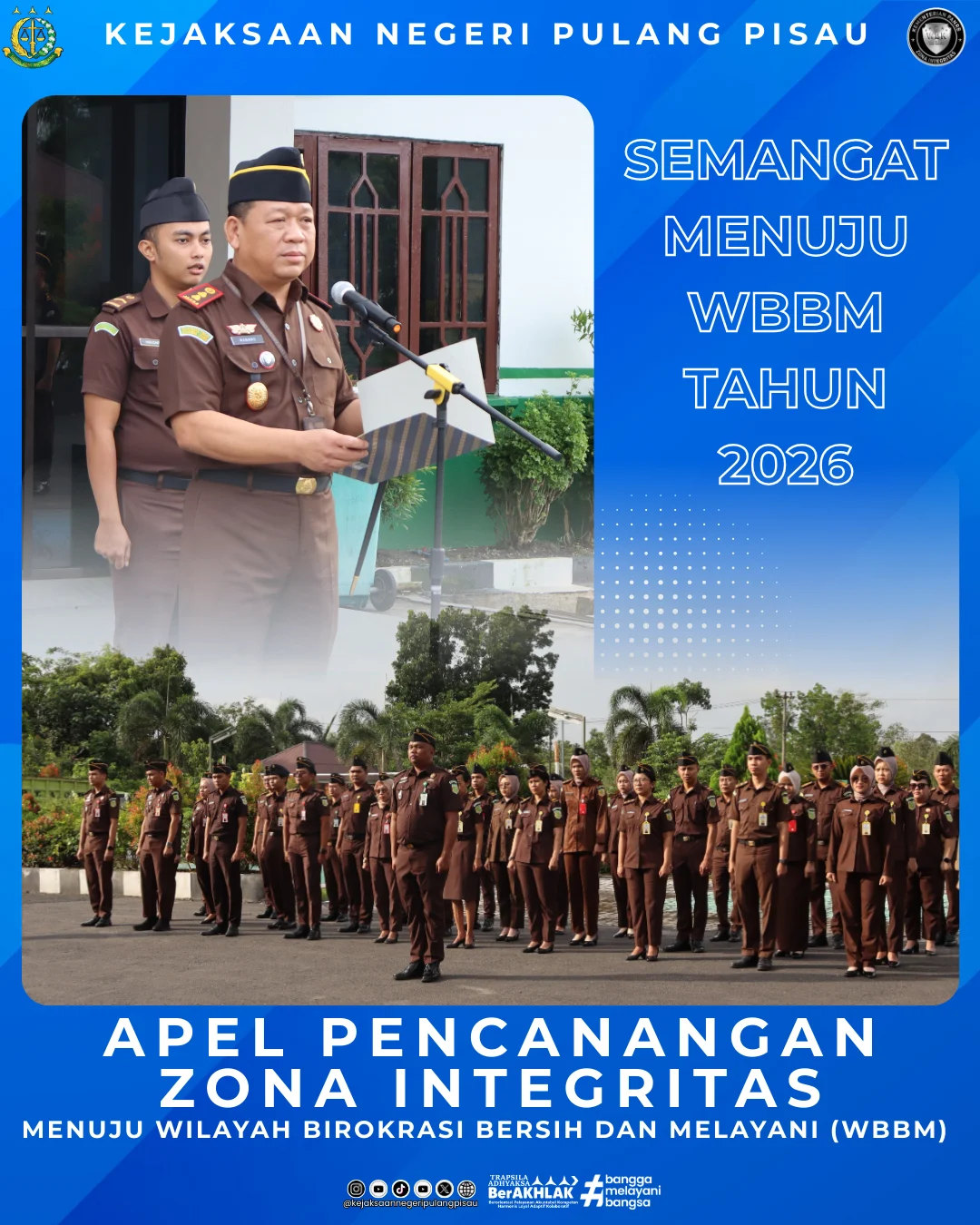 Pangkal Pinang Siap Menuju Wilayah Birokrasi Bersih dan Melayani, Serta Prakiraan Cuaca Terkini