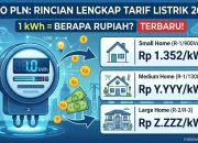 Pemerintah Tetapkan Tarif Listrik PLN Terbaru, Berlaku Mulai 1 Agustus 2026