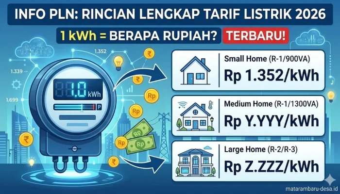 Pemerintah Tetapkan Tarif Listrik PLN Terbaru, Berlaku Mulai 1 Agustus 2026