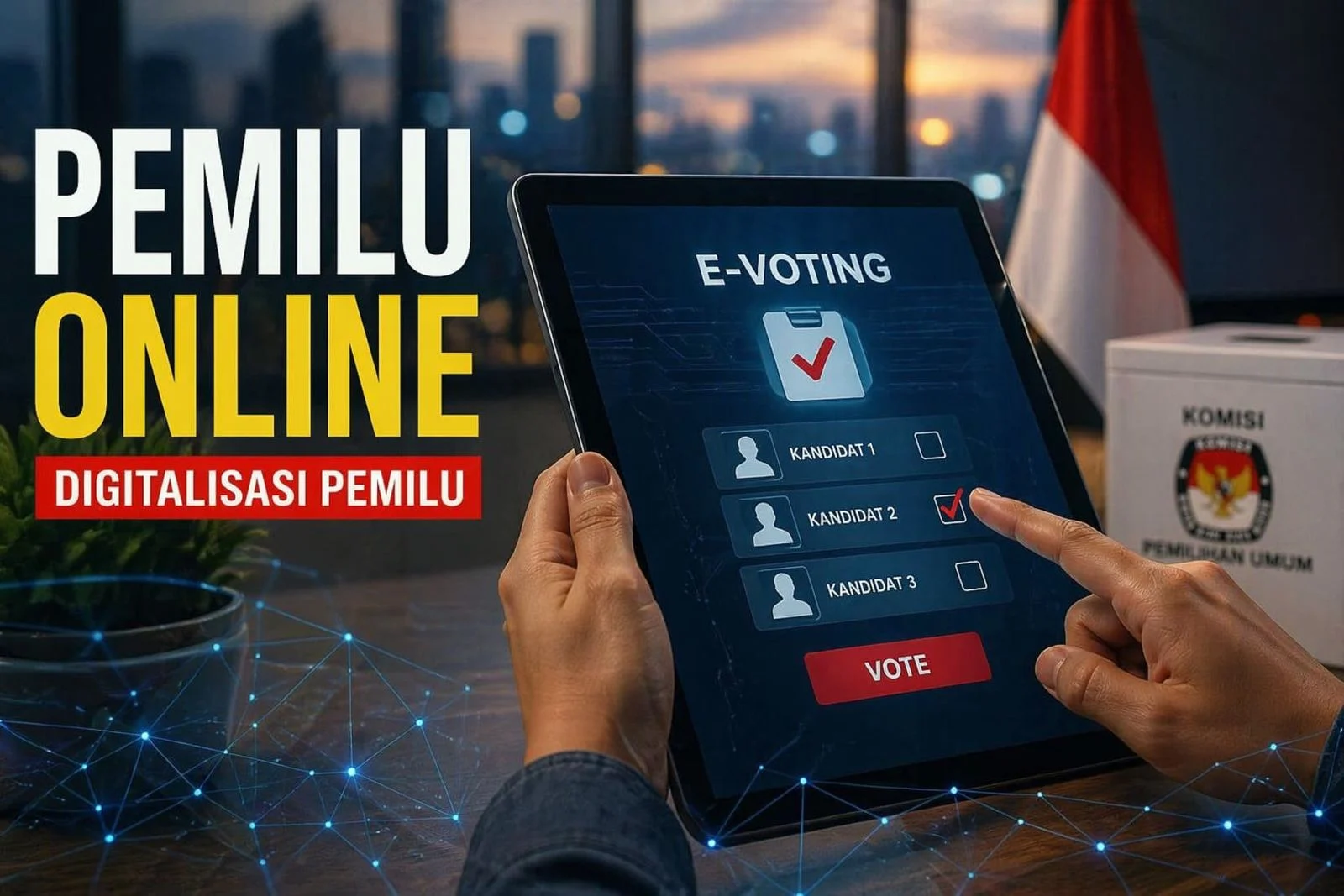 Pemilu 2029: Persiapan E-Voting dan Pendidikan Pemilih Jadi Fokus