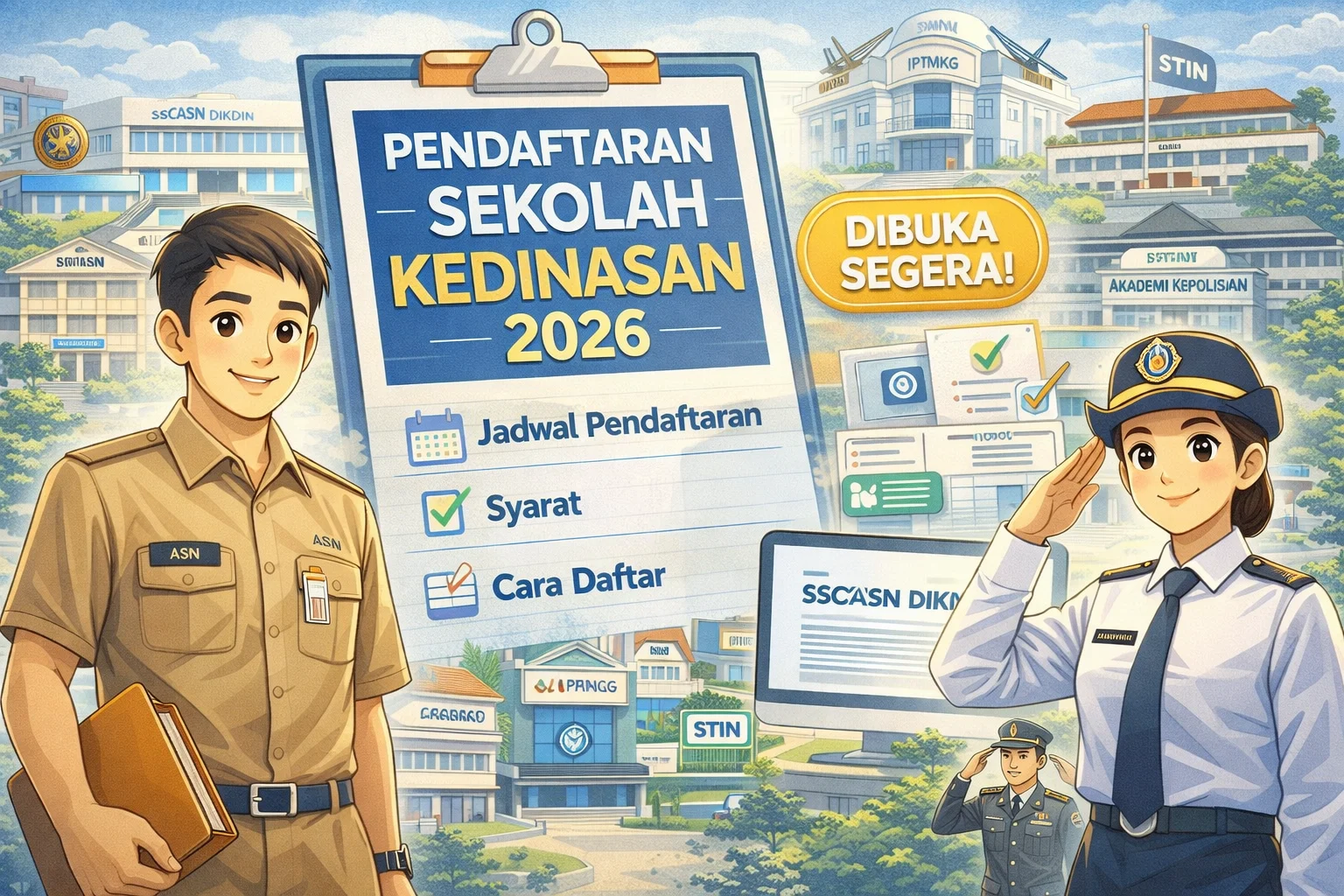 Pendaftaran Sekolah Kedinasan 2026 dan Peluang Karier di Kota Bekasi