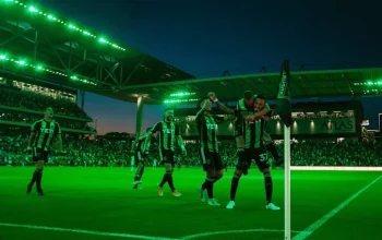 Pertandingan Sengit Antara Austin FC dan FC Dallas di Q2 Stadium