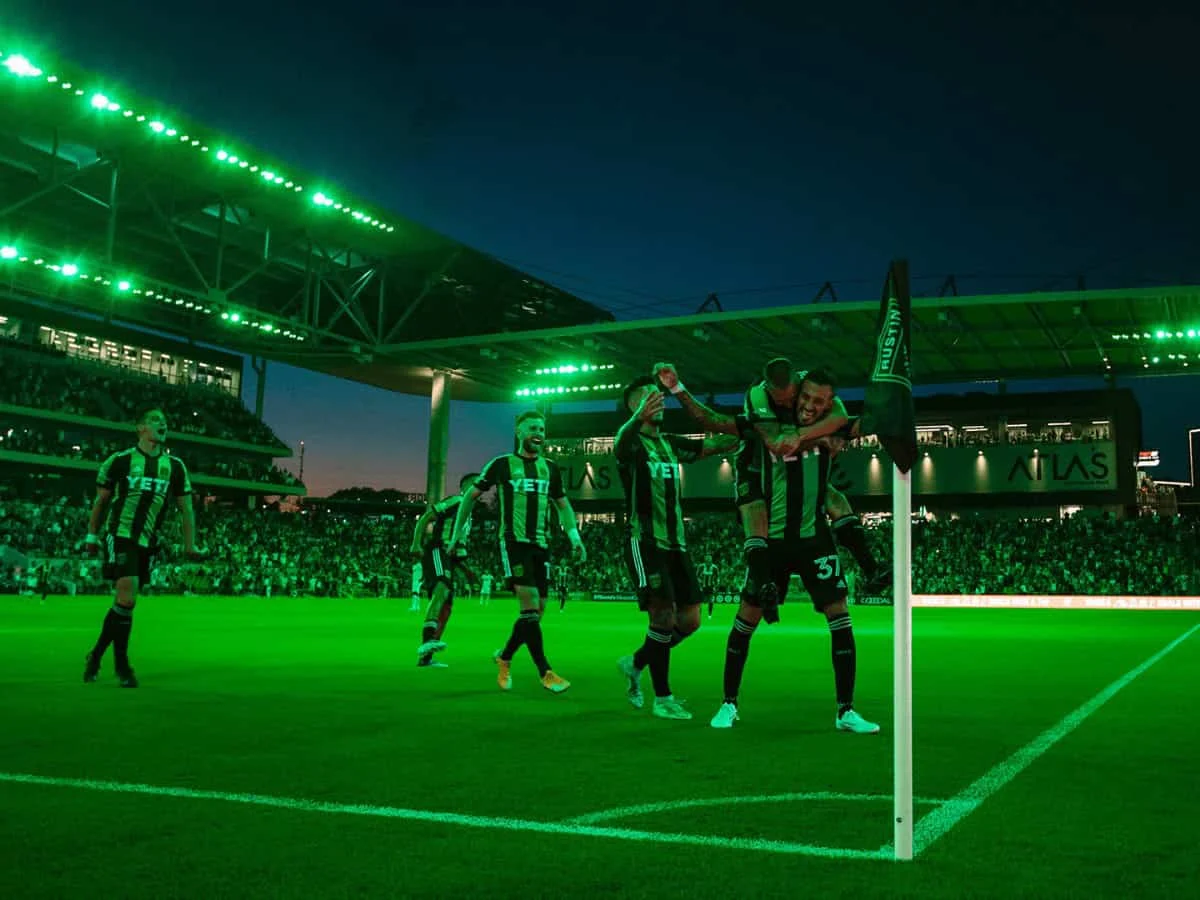 Pertandingan Sengit Antara Austin FC dan FC Dallas di Q2 Stadium