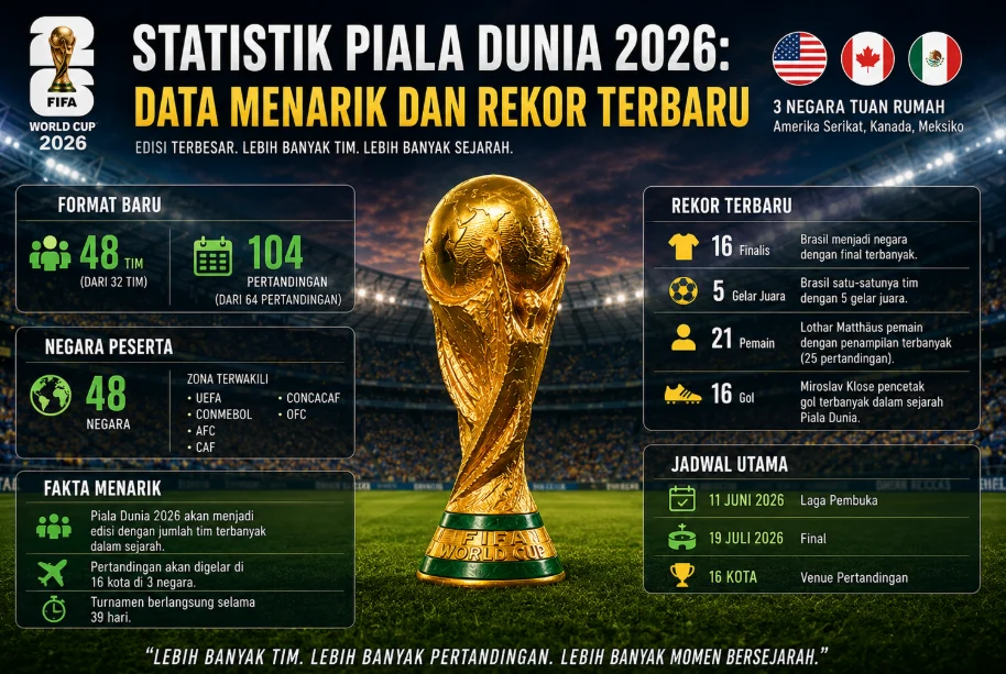 Piala Dunia 2026: Rekor Baru dan Prestasi Menarik