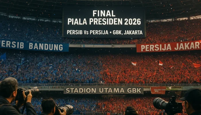 Piala Presiden 2026: Persib Bandung Hadapi Persija Jakarta di Semifinal