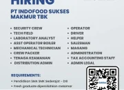PT Indofood CBP Sukses Makmur Tbk Buka Ratusan Posisi Lowongan Kerja, Ini Syaratnya