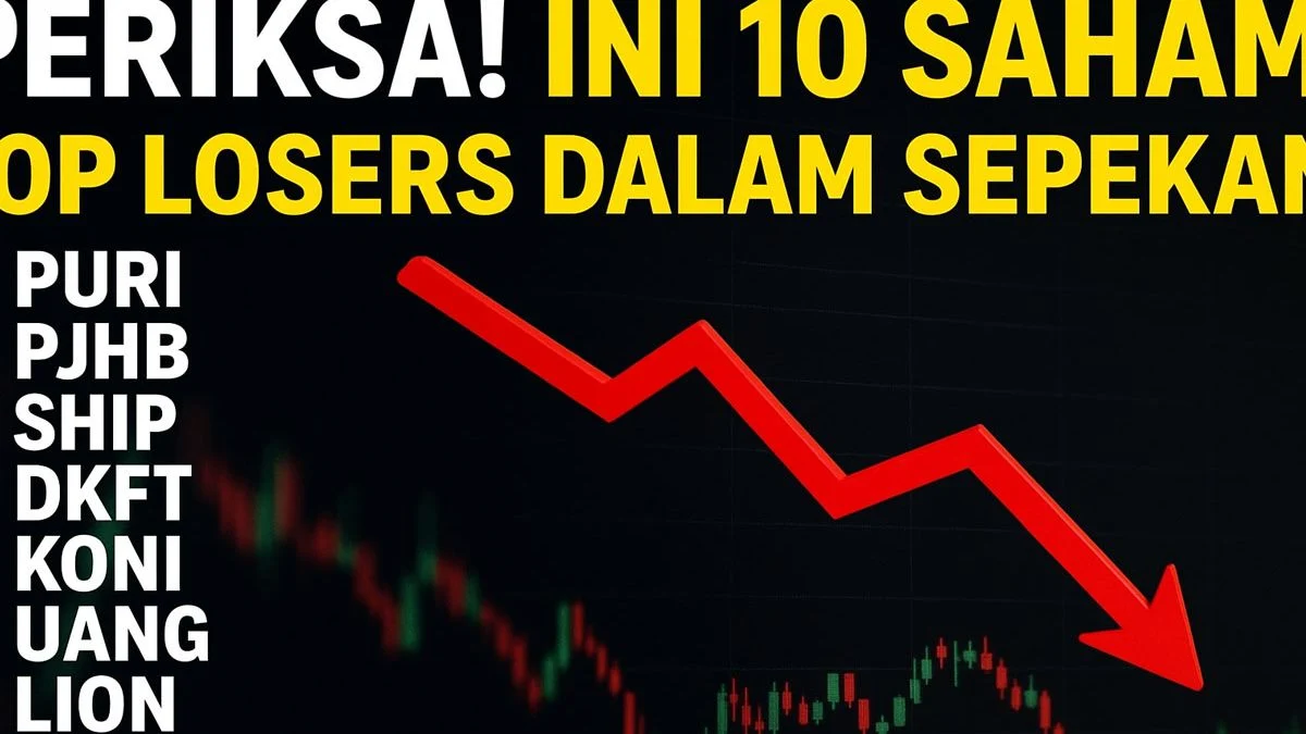 Saham BACH Tidak Stabil, Ini 10 Saham Top Losers pada 3-7 Agustus 2026