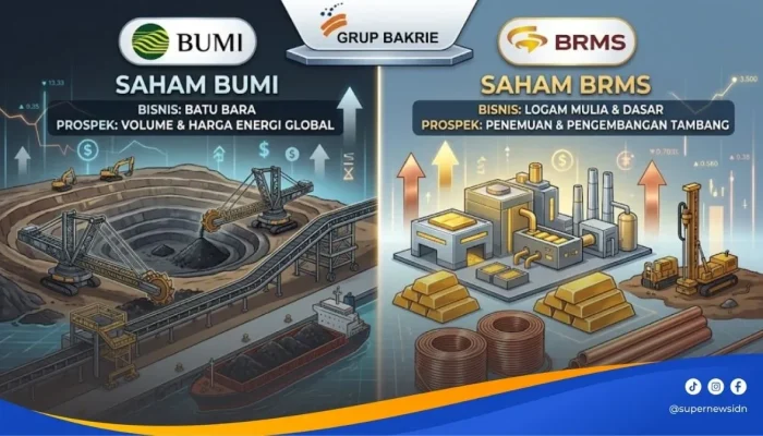 Saham Bumi Resources Minerals (BRMS) Turun, Apa yang Terjadi?