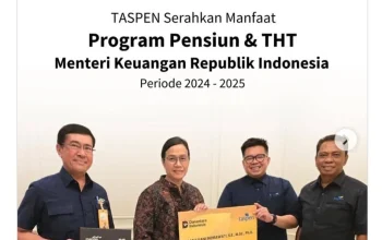 Taspen Salurkan Manfaat Pensiun dan Tabungan Hari Tua kepada Pejabat Negara dan Ahli Waris