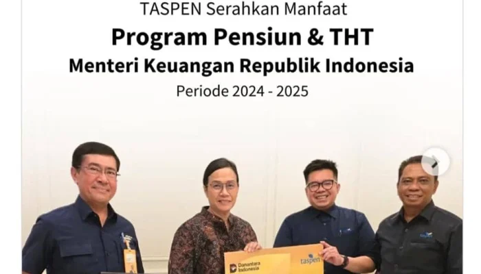 Taspen Salurkan Manfaat Pensiun dan Tabungan Hari Tua kepada Pejabat Negara dan Ahli Waris
