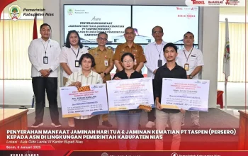 Taspen Salurkan Manfaat Pensiun kepada Pejabat Negara dan Ahli Waris