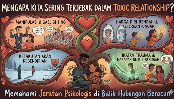 Terlanjur Mencintaimu: Mengenal Psikologi di Balik Toxic Relationship