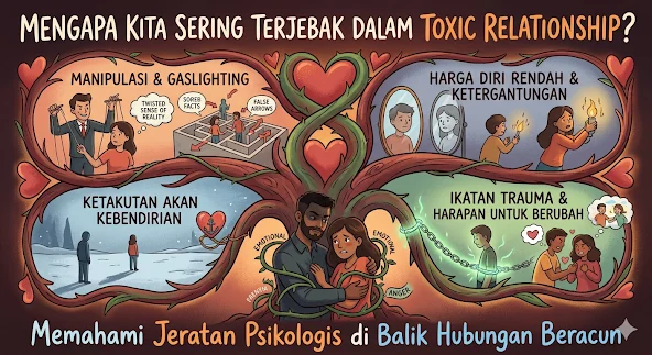Terlanjur Mencintaimu: Mengenal Psikologi di Balik Toxic Relationship