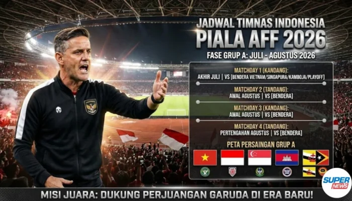 Timnas Indonesia Siap Tantang Vietnam di Piala AFF 2026, John Herdman: Ini Kesempatan Besar